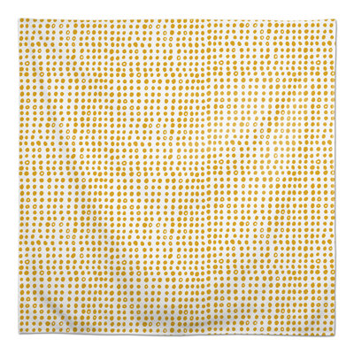 Collegiate Polka Dots Square Tablecloth