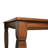 Solid Wood Commercial Grade Dining Table with Turned Legs-507436985-507436984