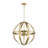 Eda 6 - Light Dimmable Globe Chandelier-114264405