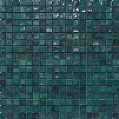 Aquamarine 4 5/8" x 5/8" Glass Mosaic
