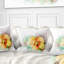 Magnifique dessin de fleur jaune - coussin imprimé floral-29597770-29597773