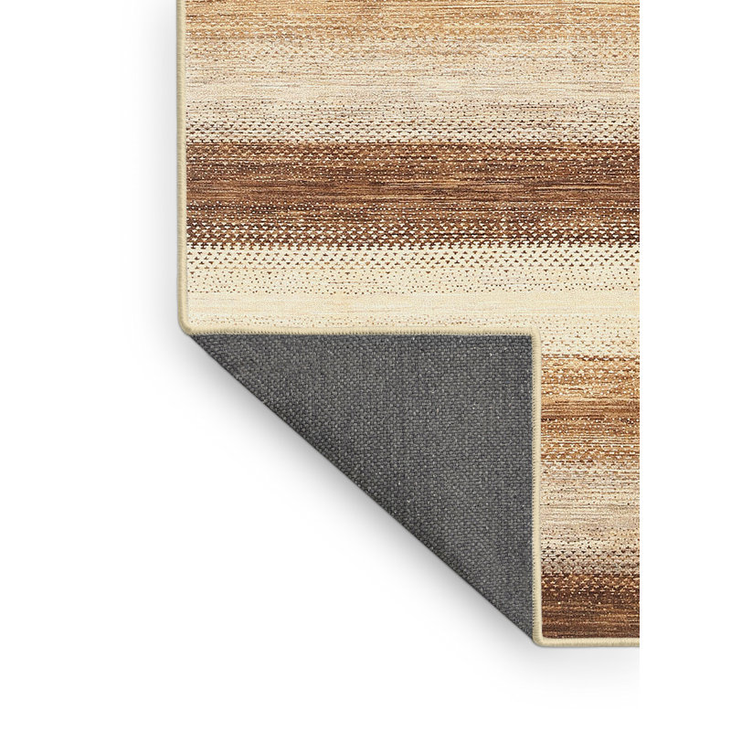 Tapis brun/beige contemporain, Rectangle 5 pi x 8 pi