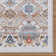 Gertmenian Crystal Print Tanis Ivory Tan Polyester Washable Moroccan Bohemian Area Rug