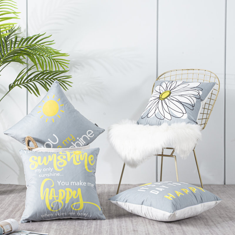 Housse de coussin carré