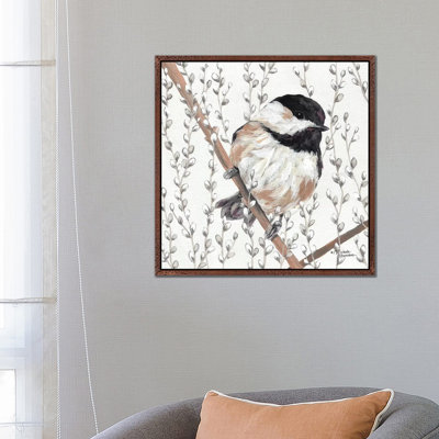 Wee Chickadee by Michele Norman - Print on Canvas