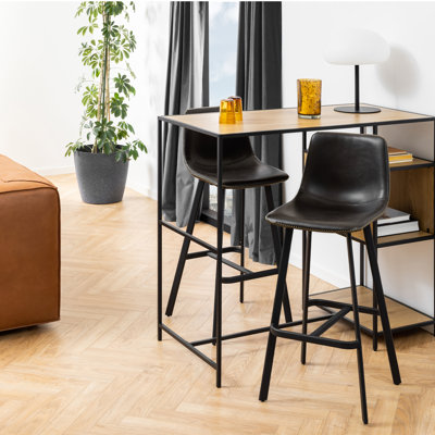 Yes Bar Stool with Steel Frame