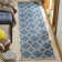 Croker Blue/Cream Area Rug