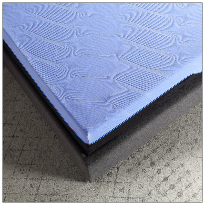 Matelas en mousse de latex et matelas à ressorts Refroidissant hybride à refroidissement rapide 12 po Refresh, Grand lit