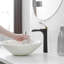 Robinet de lavabo vasque de salle de bain à poignée simple avec drain-70475570