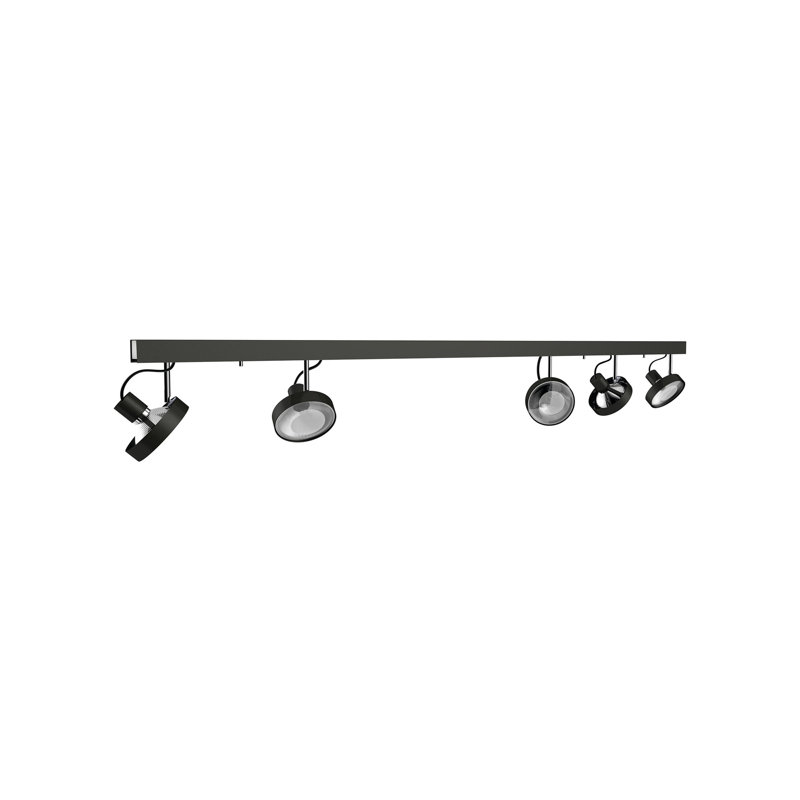 Erasma 150cm 5 -Light Track Kit, Graphite