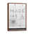 Classic Brown Wood Framed