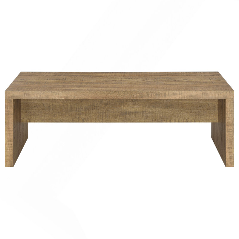 Mango Rectangular Engineered Wood Coffee Table