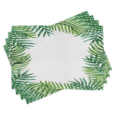 Kaman Not Monochrome Rectangle Placemat