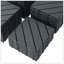 Carreaux de terrasse en plastique emboîtables, paquet de 44, 12 po x 12 po, imperméables et durables pour une utilisation extérieure et intérieure-114649972