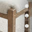 Geovoni Polyester Upholstered Bench