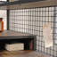 Bureau en L, finition brune