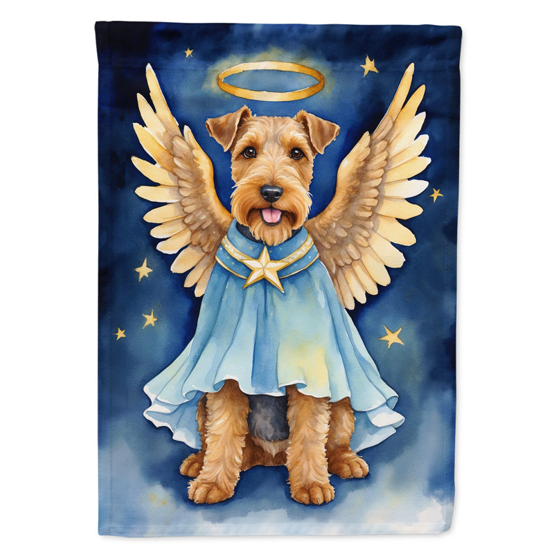Drapeau de jardin Welsh Terrier My Angel