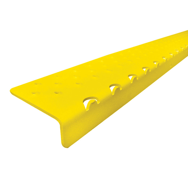 Tapis d’escalier blanc/jaune Boan