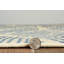 Tapis géométrique beige / bleu-1588846248