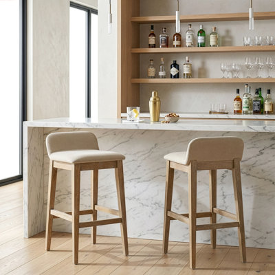 Auliffe Upholstered Bar & Counter Stool