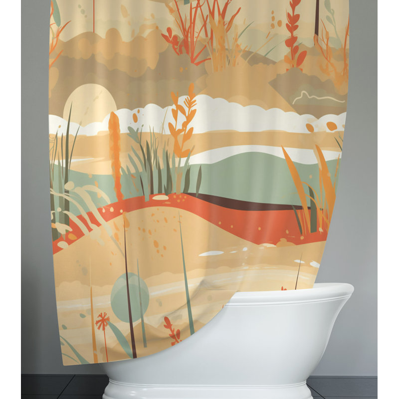 Rideau de douche Goswick, H 72 po x l 70 po