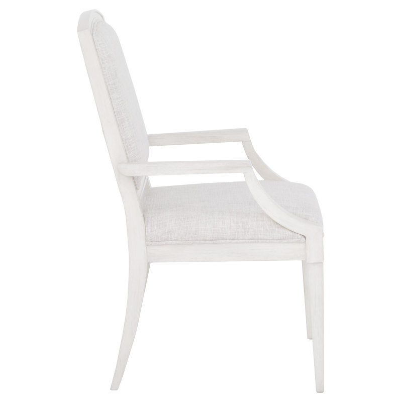 Camille Upholstered Arm Chair, Limestone