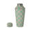 Enameled Stainless Steel Cocktail Shaker With Check Pattern