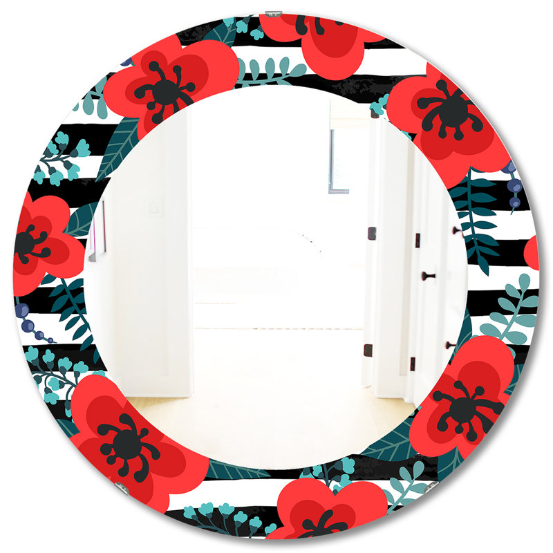 Miroir d'appoint Elementary Botanicals 1, H 31,5 po x l po