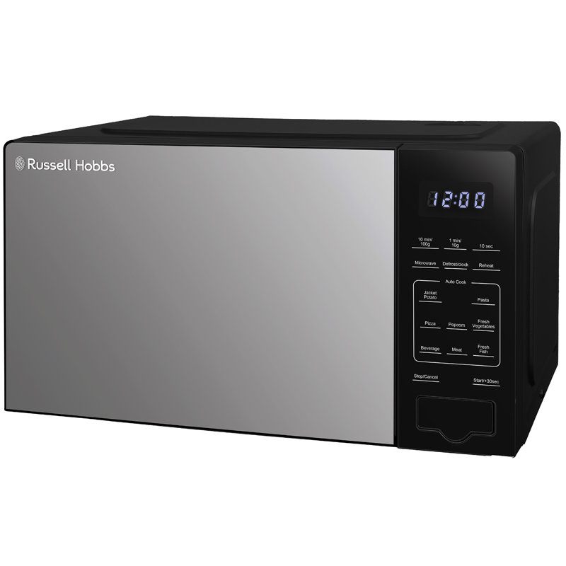 Russell Hobbs Rhmt2005b Compact Digital Microwave With Touch Control, 20l, Black