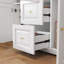 Armoire-penderie blanche