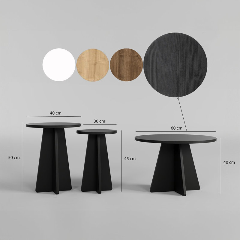 Ensemble de tables basses