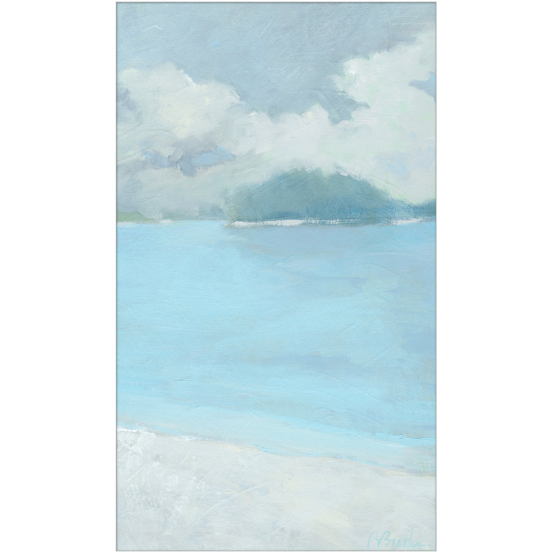 Gulf Island 2' Framed Print on Canvas