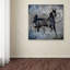 « black mare 2 », reproduction d’impression sur toile tendue-21939890