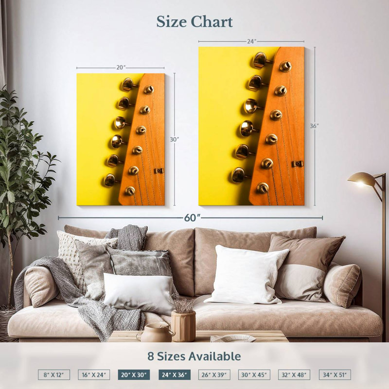 Mécaniques pour guitare électrique Abarca, H 36 po x l 24 po