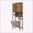 Charming Independent Toilet Storage Rack for Space Optimization