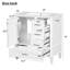 Ensemble de meuble-lavabo moderne avec lavabo 30 po, meuble-lavabo moderne avec porte à fermeture douce et 3 tiroirs, structure en bois massif-112367423-112367422