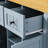Large Kitchen Island with Drop Leaf,Power Outlet,Door Internal Storage Rack-1686161981