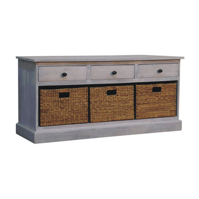 Acid Wash Basket Storage Cabinet
