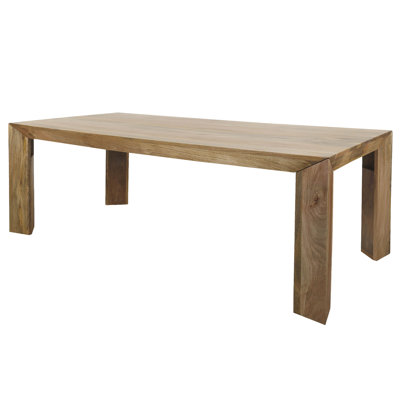 Imogen Solid Wood 86" Rectangular Dining Table