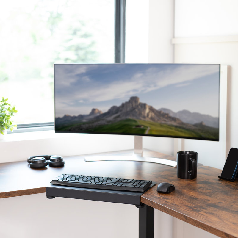 1.8'' H x 16.8'' W Desk
