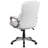 Kalman Mid-Back LeatherSoft Executive Swivel Office Chair with Padded Arms-1511468186