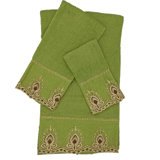 Ensemble de serviettes 100% coton 3 pièces Carli