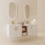 60 Inch Soft Close Doors Bathroom Vanity With Sink, and A Small Storage Shelves-1146947537