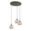 Luminaire suspendu tambour 3 lumières grappe Keiser-24062125-24062126