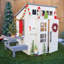 KidKraft Wooden Outdoor Garden Playhouse with Picnic Table & Accessories, 158cm Tall-126105970