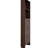 Freestanding Shoe Cabinet With 3 Flip Drawers. Hallway Storage. Solid , Walnut Finish, Metal Handles Entryway Rack Hue. Handles, Spacious Storage