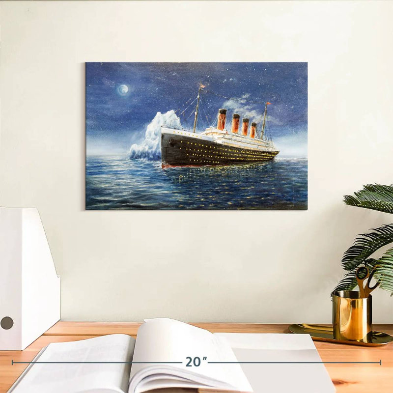 Mehar Titanic, H 8 po x l 12 po