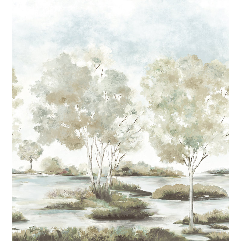 Amaru Wall Mural, Edgecomb Biege