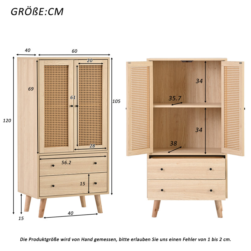 Ansonia 60cm Sideboard
