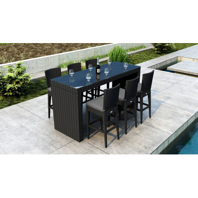 Glendale 6 - Person Patio Dining Set with Rectangular Table